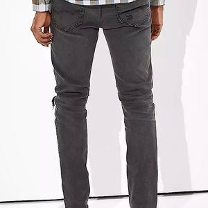 AE AirFlex+ Patched Skinny Jean black